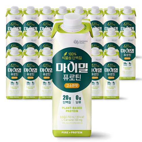 마이밀프로틴 - 마이밀 퓨로틴 고소한맛, 250ml, 24개