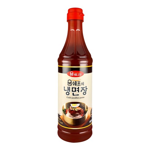 비빔냉면양념장 - 움트리 움쉐프의 냉면장, 950g, 1개