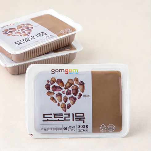 도토리묵 - 곰곰 도토리묵, 300g, 3개