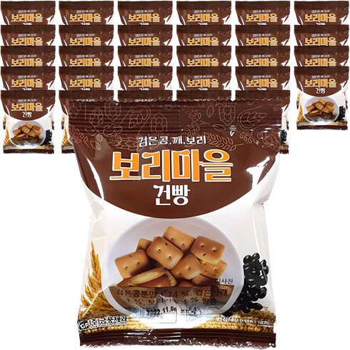 건빵 - 금풍제과 검은콩 깨 보리건빵, 30g, 30개