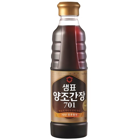 양조간장 - 샘표 양조간장 701, 500ml, 1개