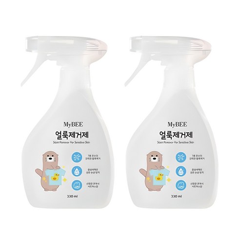 마이비얼룩 - 마이비 자연품은 아기 얼룩제거제, 330ml, 2개