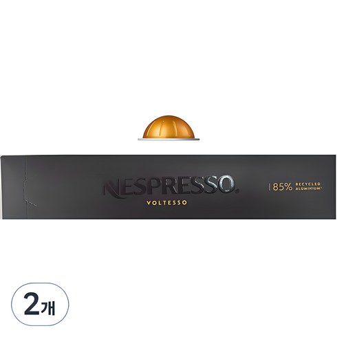 버츄오캡슐 - 네스프레소 버츄오 볼테소 캡슐커피, 5.2g, 10개입, 2개