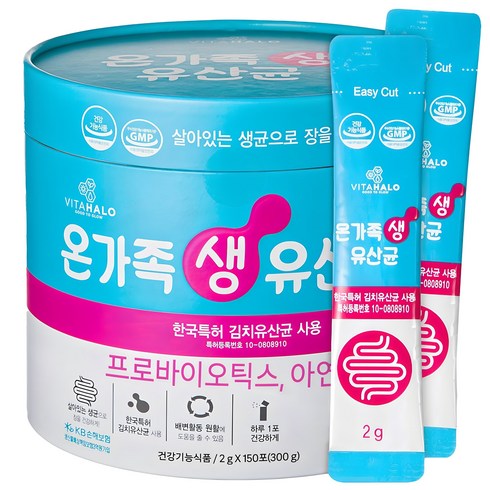 패밀리유산균 - 비타할로 온가족 생 유산균, 300g, 1개