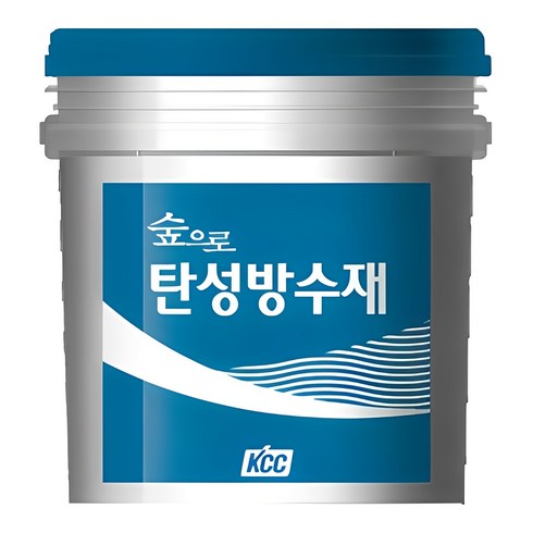 방수액 - KCC숲으로 탄성방수재, 회색, 4kg, 1개