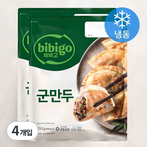 군만두 - 비비고 군만두 (냉동), 450g, 4개입