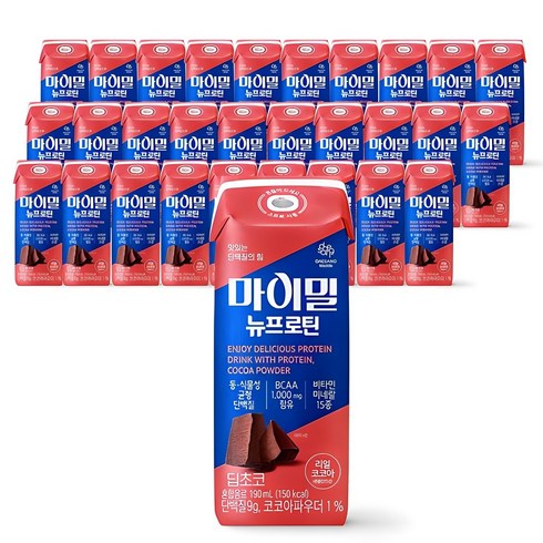 마이밀뉴프로틴 - 마이밀 뉴프로틴 딥초코, 190ml, 30개