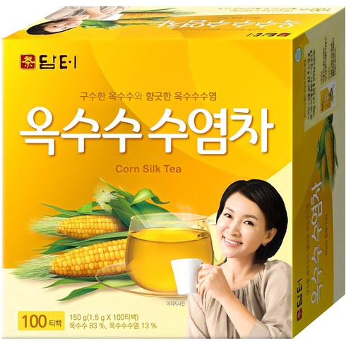 옥수수수염차 - 담터 옥수수 수염차, 1.5g, 100개입, 1개