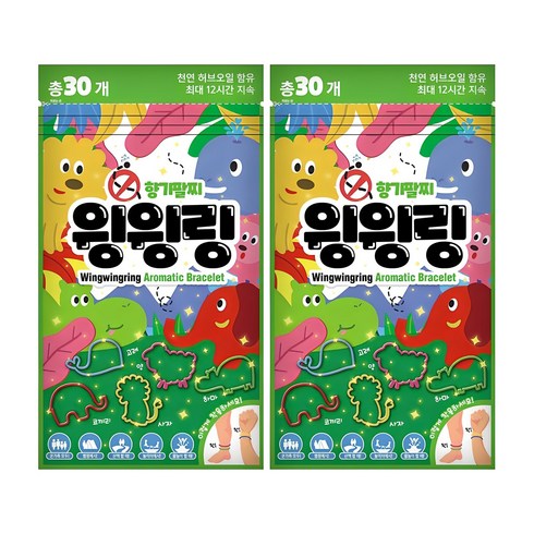 윙윙링 - 윙윙링 향기팔찌 30p, 2개