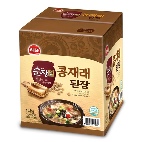 된장14kg - 순창궁 콩재래 된장, 14kg, 1개