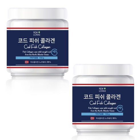 뉴로하스 노르웨이 저분자 코드 피쉬콜라겐 2개, 150g