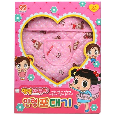 안녕자두야 인형포대기, 혼합 색상, 1개
