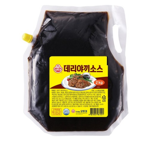 닭꼬치소스 - 오뚜기 데리야끼소스, 2kg, 1개