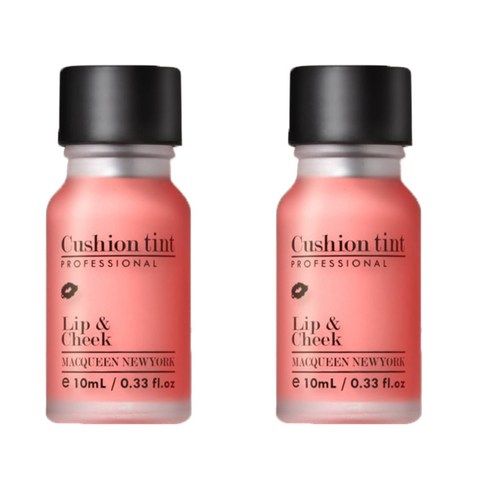 맥퀸뉴욕 크리미 립틴트 10ml, 매력(누드코랄), 2개