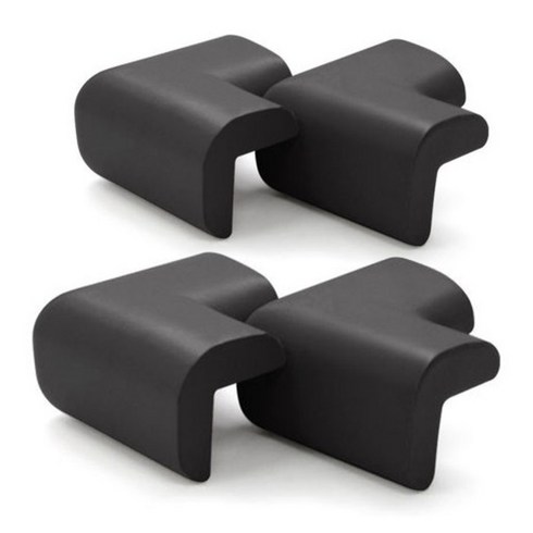 아가드 최고급형 코너보호대 2개입, 블랙, 2세트, 67mm