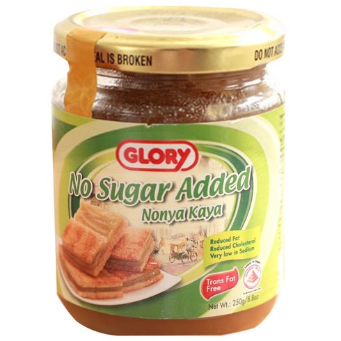 글로리 싱가포르 카야 잼 노슈가, 250g, 1개
