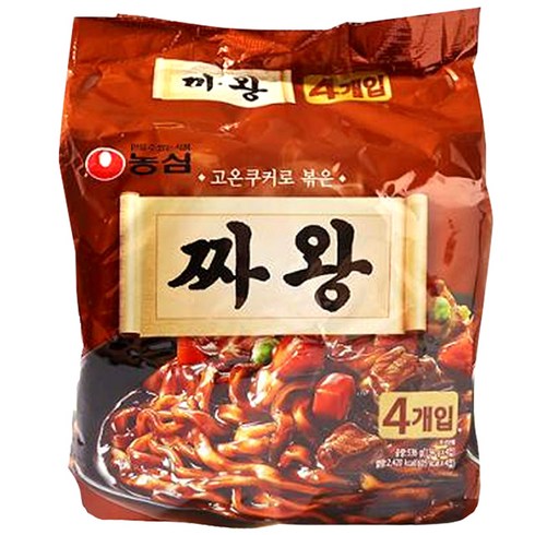 농심 짜왕, 4개