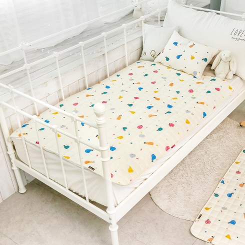 아이자리 순면 누빔 방수 패드, 페어프렌즈, 1개