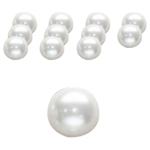 코하스아이디 허그 진주 단추 18mm, 12개