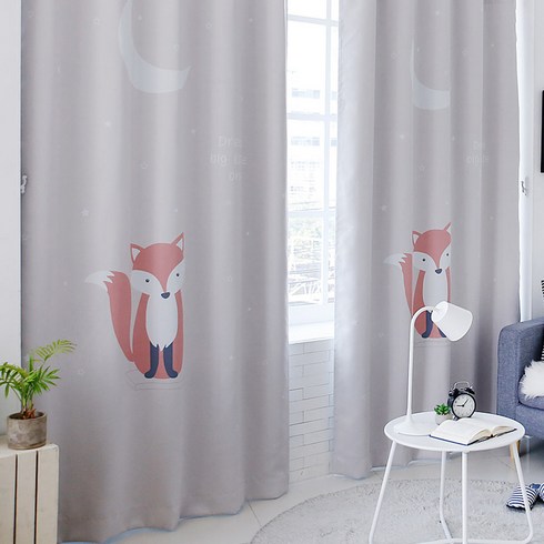 렉스 DPT 암막커튼 중형 2p 세트