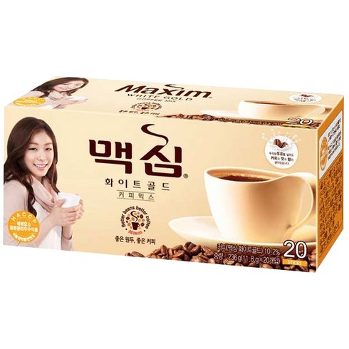 동서 맥심 화이트골드 커피믹스, 20개입, 1개