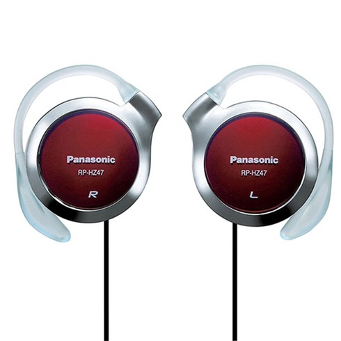 파나소닉 오픈에어 다이내믹 스테레오 이어폰 RP-HZ47, 레드