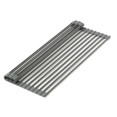 영그린 롤타입 실리콘 식기건조대, 그레이