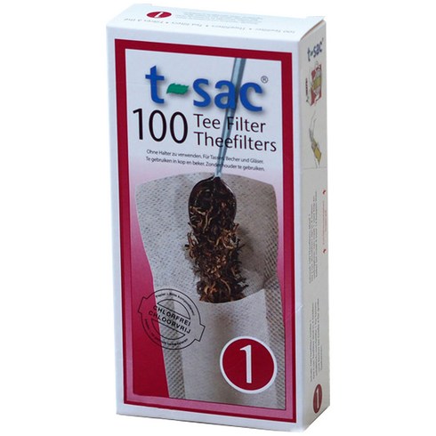 T-sac 티필터 100p, 1호, 1팩