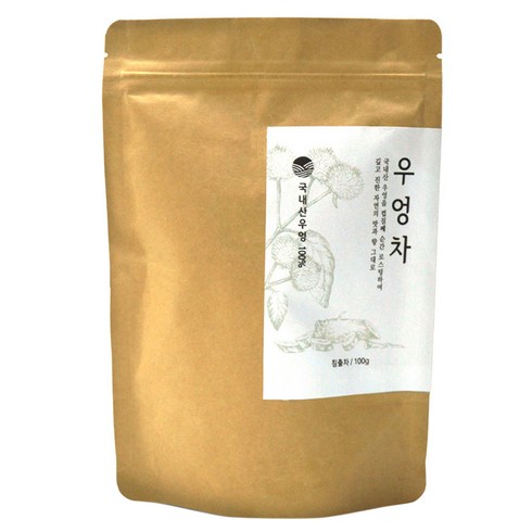 자연지애 껍질째 볶은 우엉차, 100g, 1개입, 1개