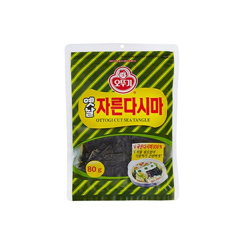 오뚜기 옛날 자른 다시마, 80g, 1개