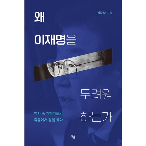 왜 이재명을 두려워 하는가:역사 속 개혁가들의 죽음에서 답을 찾다, 더봄, 김준혁