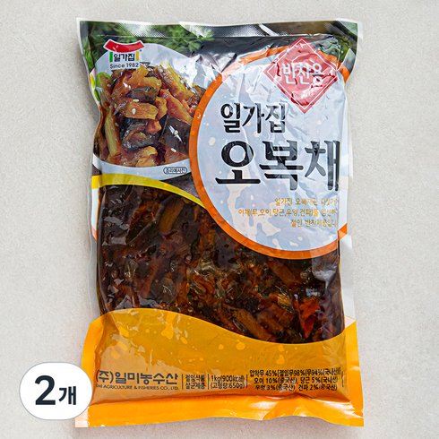 오복채 - 일가집 오복채, 2개, 1kg