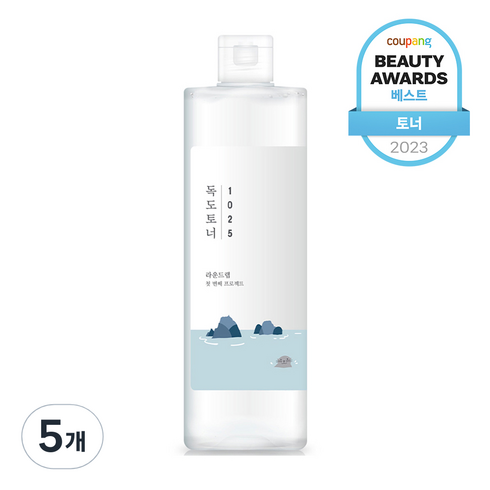 독도토너 - 라운드랩 독도 토너, 500ml, 5개