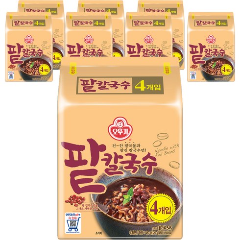 오뚜기 팥칼국수, 120g, 32개입