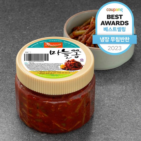 강경신안 마늘쫑무침, 500g, 1개