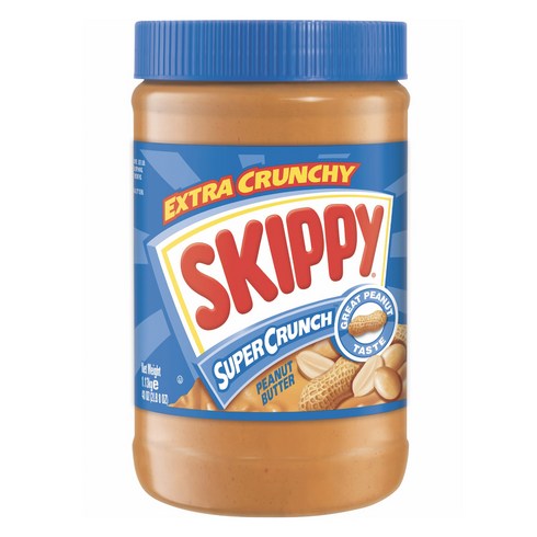 skippy - 스키피 수퍼크런치 땅콩버터, 1.13kg, 1개