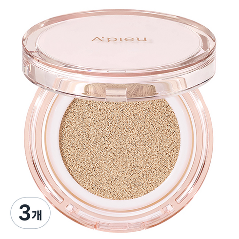 어퓨 워터락 쿠션 15g, 21N, 3개