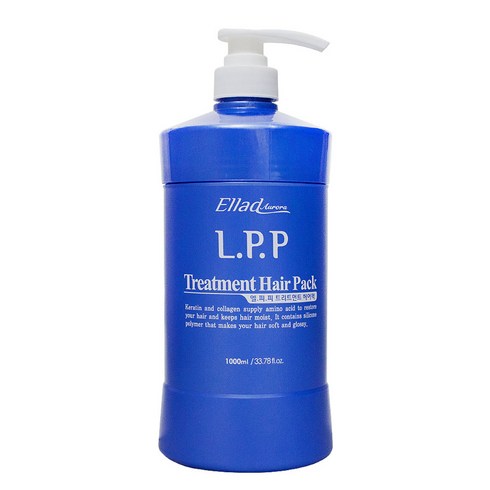 엘라드 오로라 LPP 트리트먼트 헤어팩, 1L, 1개