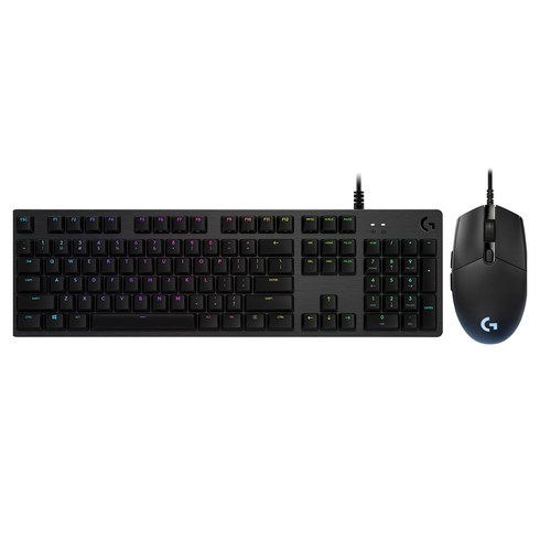 로지텍 HERO 게이밍 마우스 G PRO + CARBON RGB Romer_G TACTILE 기계식 게이밍키보드 G512, M-U0052, Y-U0034 (TACTILE), 일반형