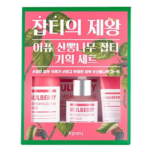 어퓨 산뽕나무 잡티 라인 세트, 1세트