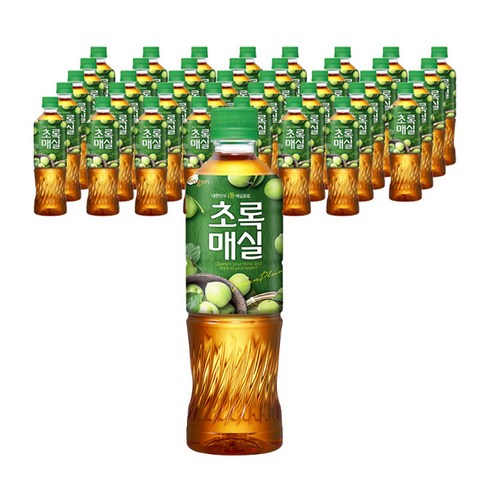 웅진 초록매실, 500ml, 40개