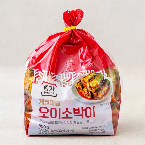 종가 오이소박이, 800g, 1개