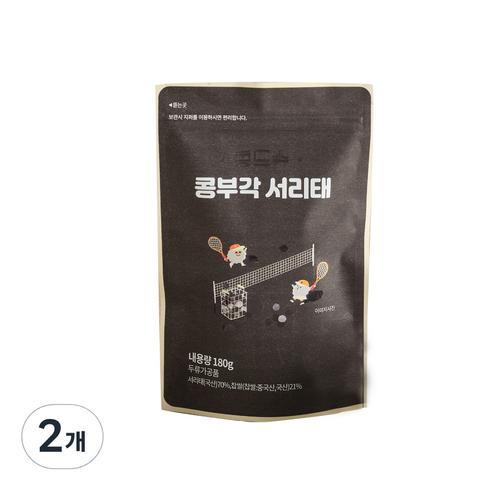 콩드슈 콩부각 서리태, 180g, 2개