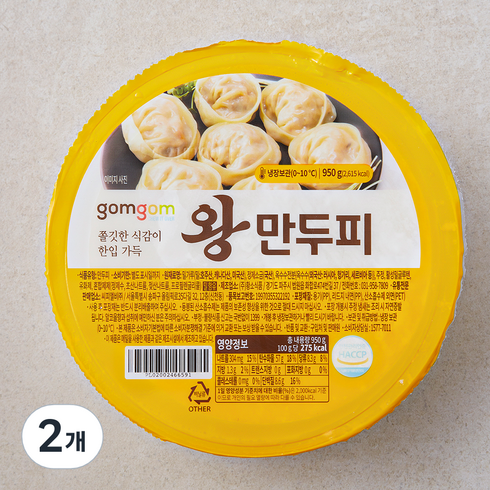 만두피 - 곰곰 왕만두피, 950g, 2개