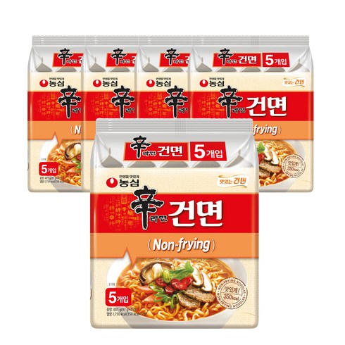 건면 - 신라면 건면 97g, 25개