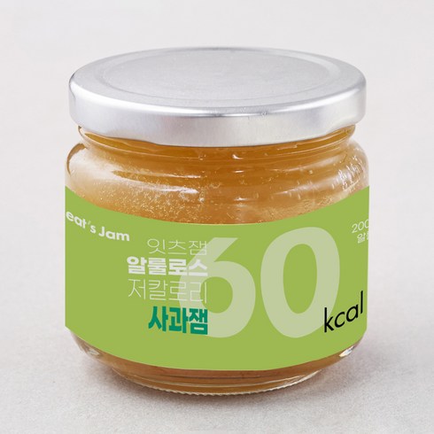 잇츠잼 저칼로리 사과잼, 1개, 200g