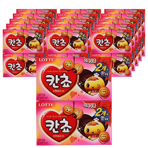 롯데제과 칸쵸, 40g, 48개