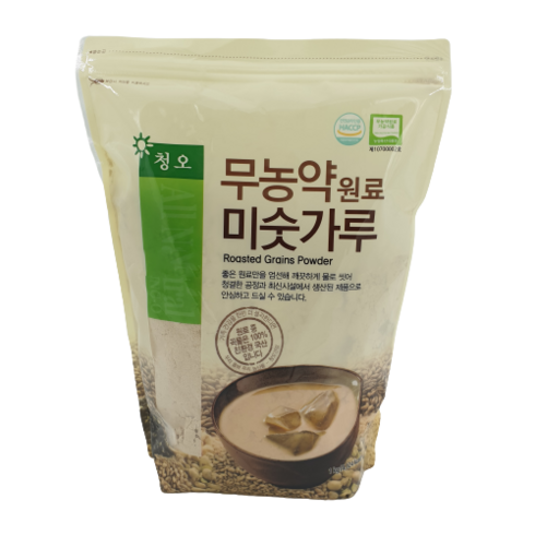 청오미숫가루 - 청오건강 무농약 원료 미숫가루, 1kg, 1개