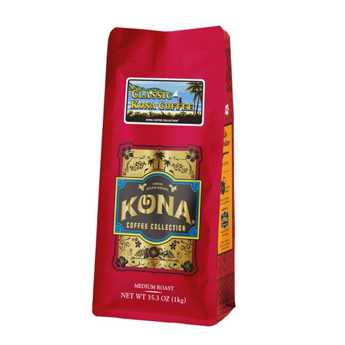 코나수트라 - 코나커피 컬렉션 클래식 코나 커피, 1kg, 1개, 홀빈(분쇄안함)