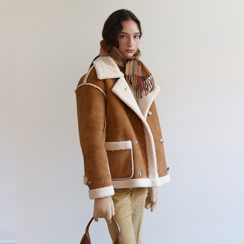 2023년 가성비 최고 리버시블무스탕 - 로라로라 여성용 REVERSIBLE SHORT MUSTANG JACKET